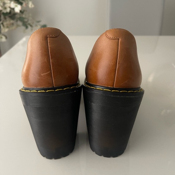 Dr. Martens CORDELIA Leather Slip On Chunky Booties EUC 90s Y2K - Picture 3 of 9